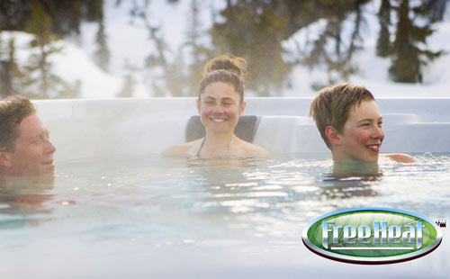 hot tub ready for winter? freeheat™ can help!