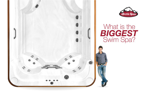 what is the biggest swim spa