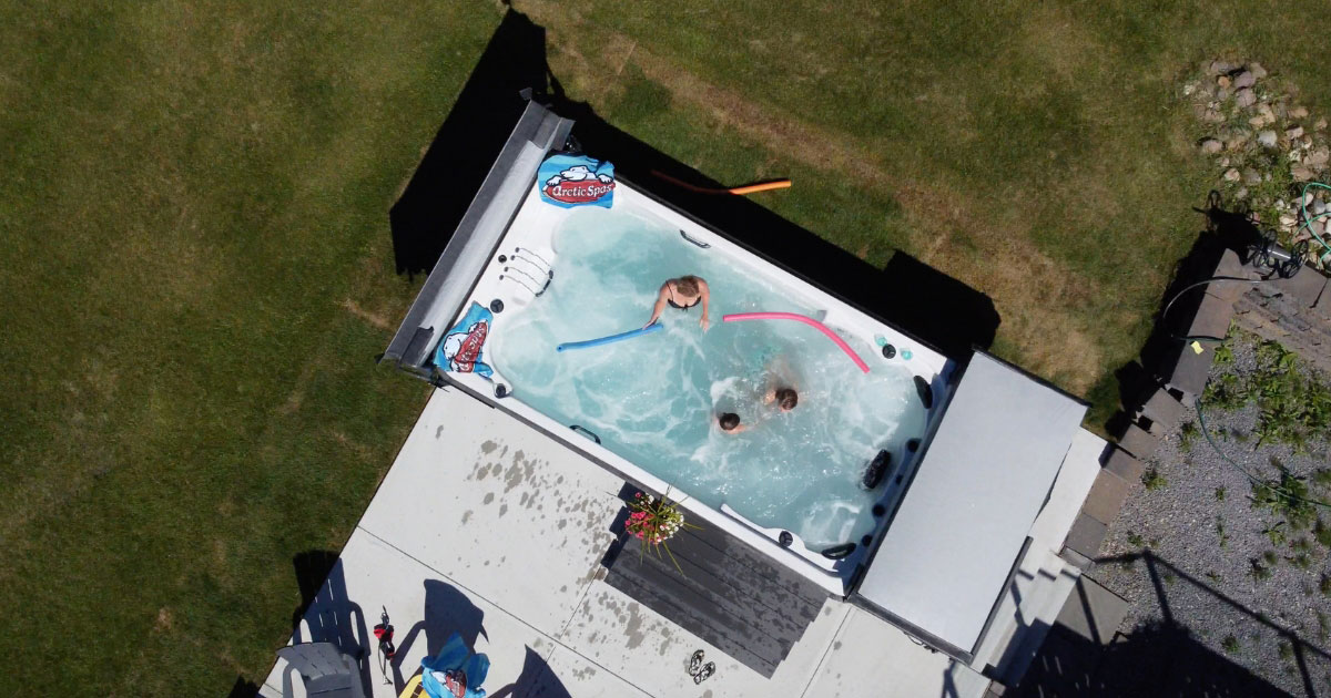 arctic spas® all-weather pools – low maintenance and energy efficient